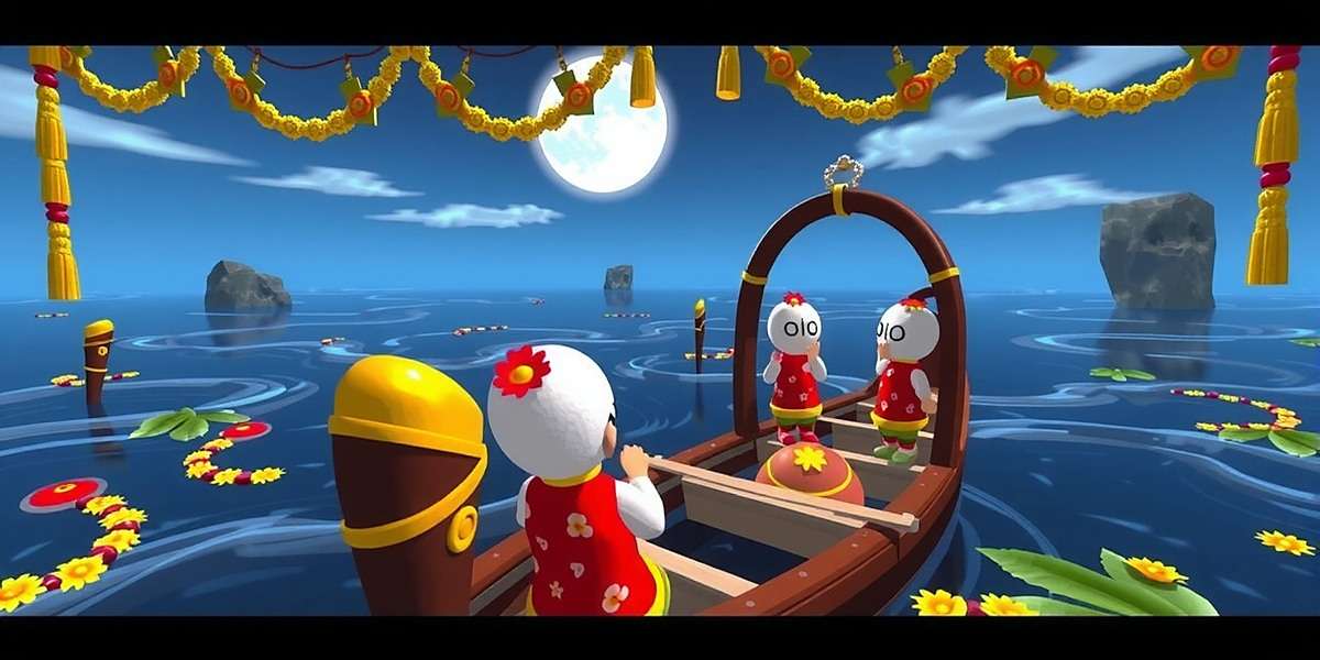 Fennel Spirit Realm Onam Celebration Fennel Spirit Realm Onam event showing virtual pookalam flower arrangements and boat race minigame