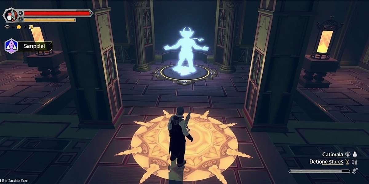 Fennel Spirit Realm Gameplay Experience Fennel Spirit Realm gameplay showing a player character interacting with a divine spirit in a temple setting